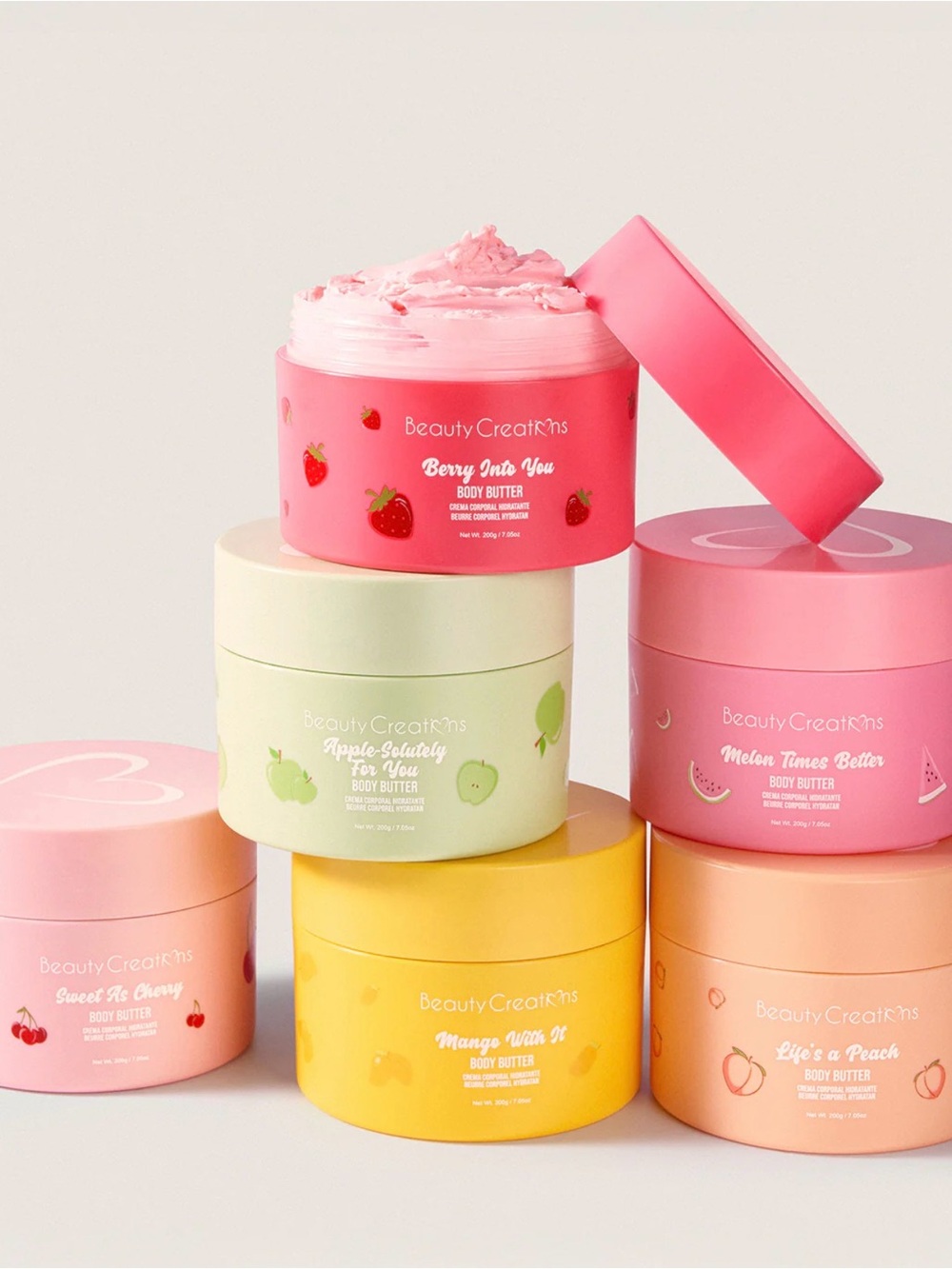 Beauty Creations Sweet As Cherry butter sold separately each $12